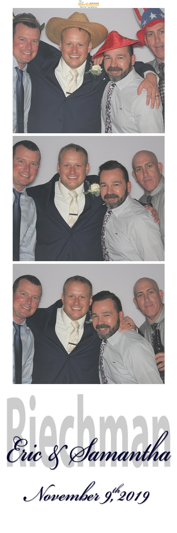 Huster / Riechman Wedding  | View more photos from the event at gallery.saycheesephotobooth.com/u/SayCheesePhotoBooth/Huster-Riechman-Wedding